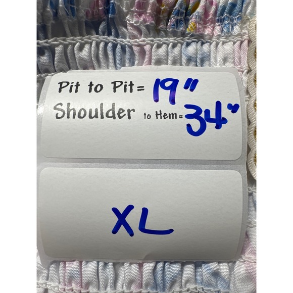 Simply Southern Floral Bow Mini Dress Tie Shoulder Cutout XL - Picture 6 of 13